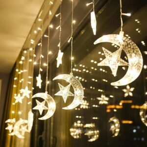 Moon & Star Decorative String Light
