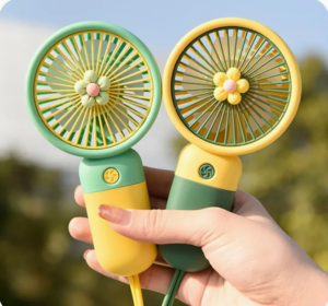 Aesthetic Portable Hand Fan USB Rechargeable