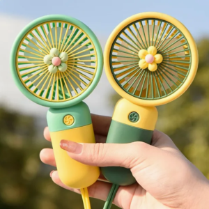 Aesthetic Portable Hand Fan USB Rechargeable