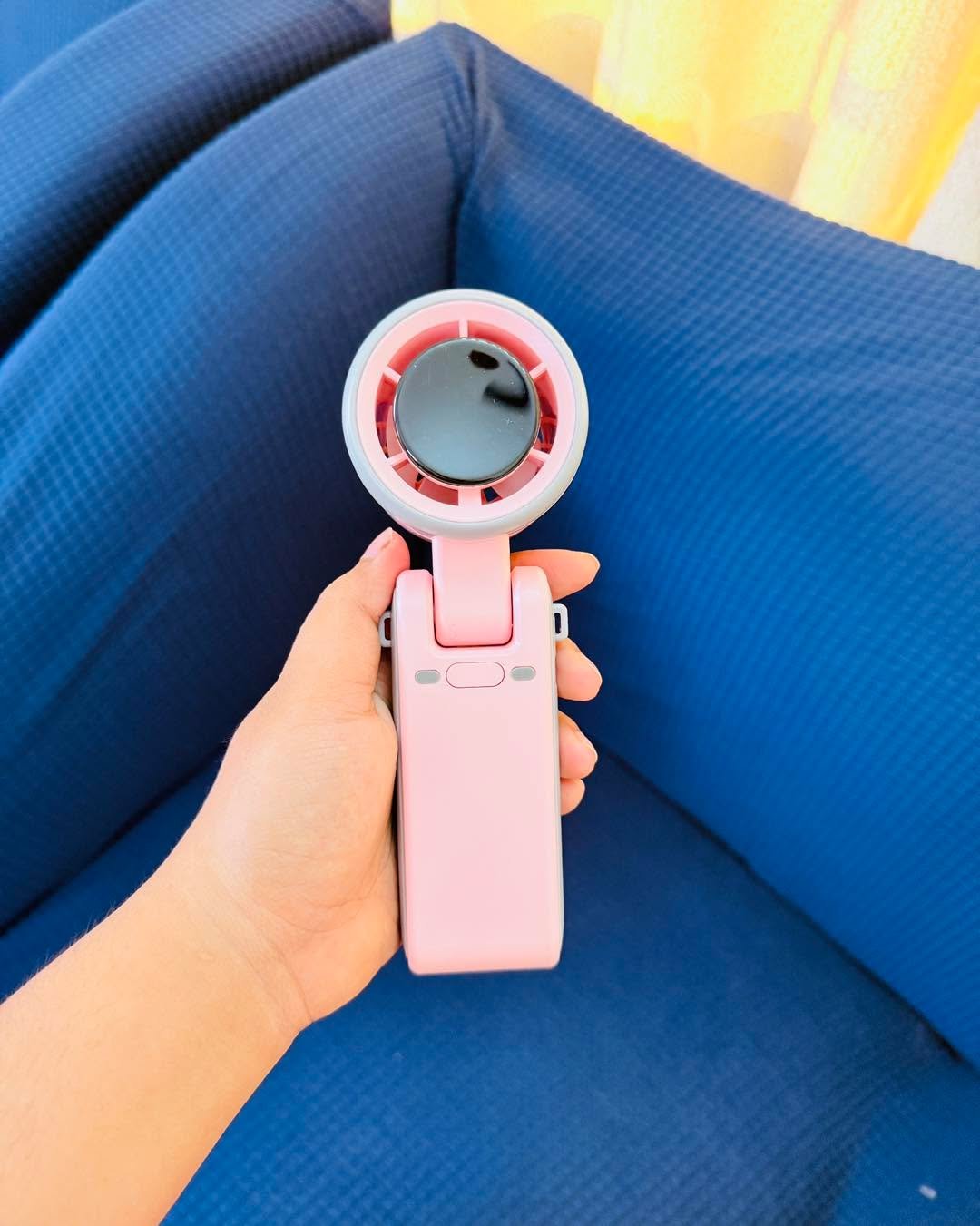 Portable Handheld Turbo Mini Fan - USB Rechargeable